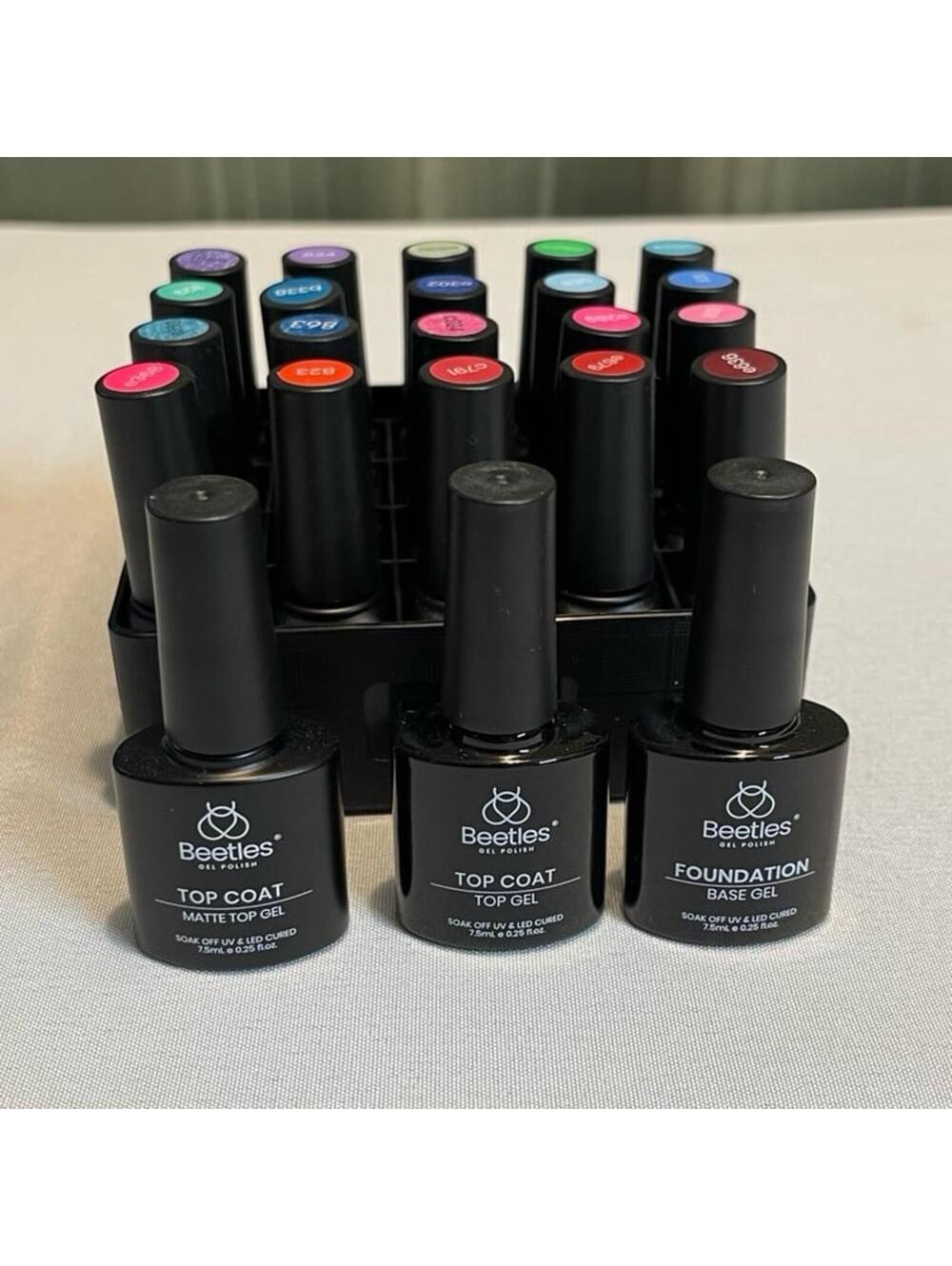 New - Beetles - Gel Nail Polish's (5ml for the colors and 7.5ml for base/top)